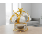 Cangkir dan Lepek 13 Buah C93 Padi